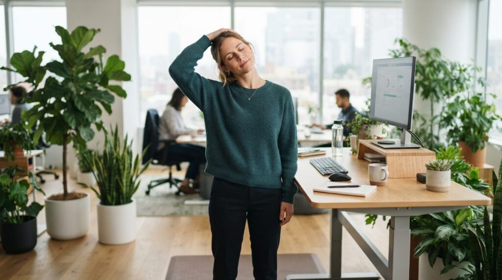 Professional lifestyle stock photo, 16:9 aspect ratio, woman
